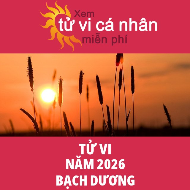 Tử vi Bạch Dương Năm 2026