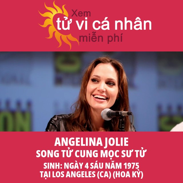 Angelina Jolie: Khám Phá Đặc Điểm Cung Song Tử