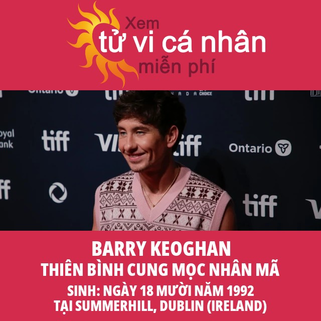 Khám Phá Đặc Điểm Cung Thiên Bình Của Barry Keoghan