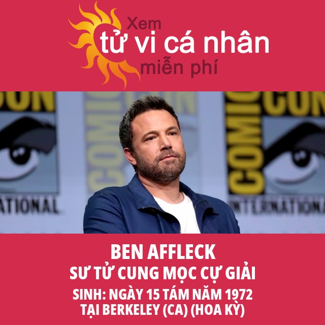 Ben Affleck: Ngôi Sao Điện Ảnh Hàng Đầu