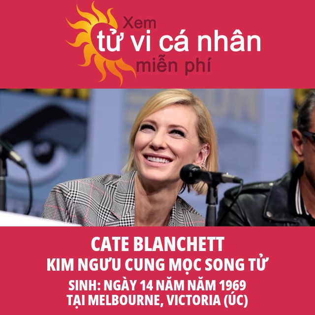 Chân dung chiêm tinh Cate Blanchett: Đặc điểm cung Kim Ngưu