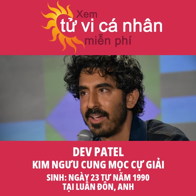 Những Insight Chiêm Tinh Của Dev Patel Về Kim Ngưu