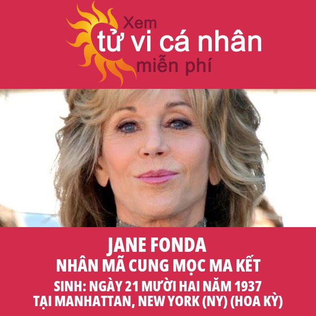 Jane Fonda: Kiến Thức Chiêm Tinh của một Cung Nhân Mã