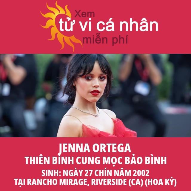 Khám Phá Chiêm Tinh Cung Thiên Bình Của Jenna Ortega