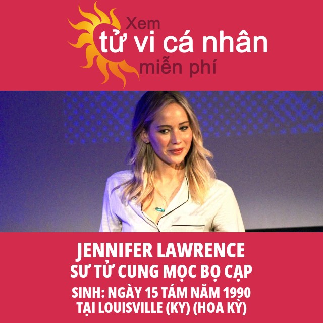 Bức chân dung chiêm tinh của Jennifer Lawrence: Khám Phá Cung Sư Tử