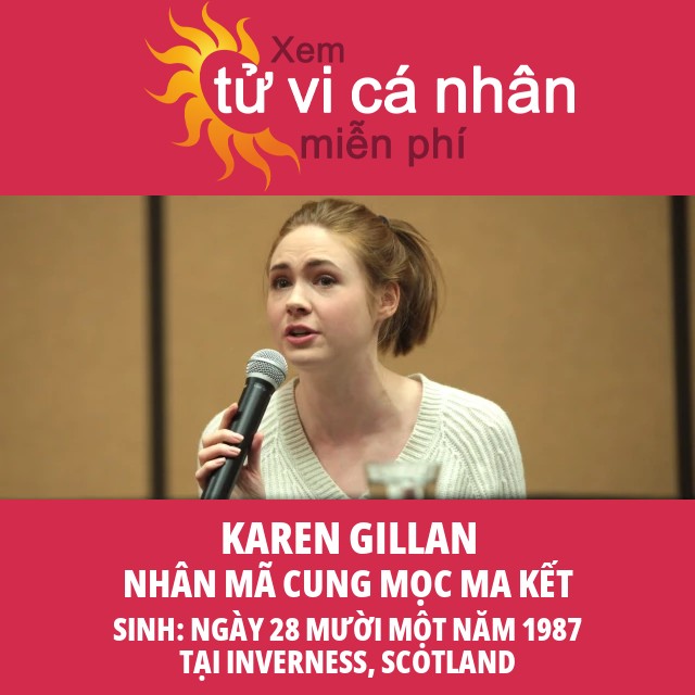 Karen Gillan: Ngôi sao Nhân Mã được tiết lộ