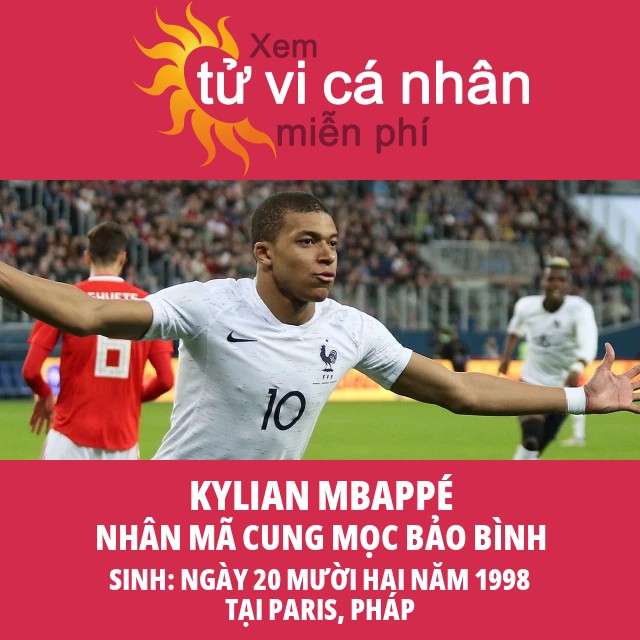 Thông Tin Chiêm Tinh Nhân Mã Của Kylian Mbappé