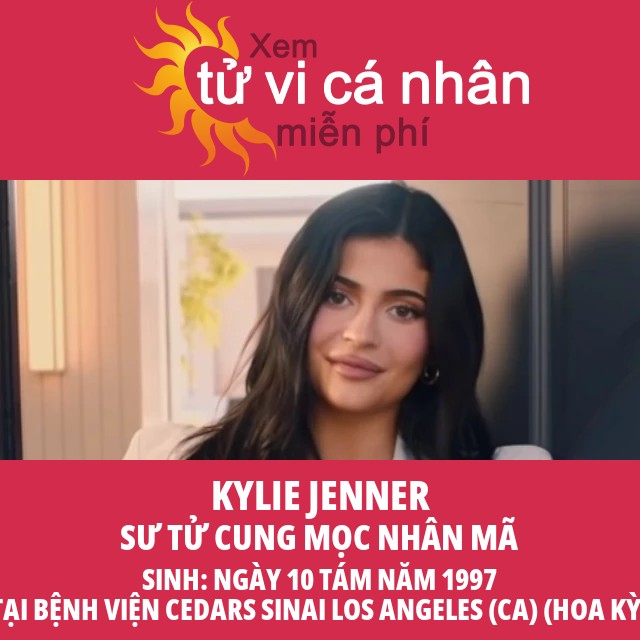 Chân dung chiêm tinh của Kylie Jenner với vai trò Sư Tử