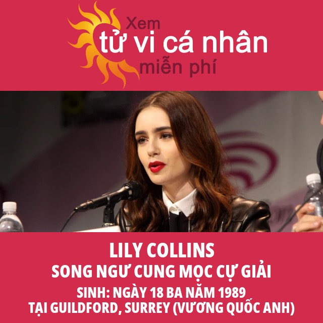 Lily Collins: Ngôi Sao Song Ngư Nổi Bật