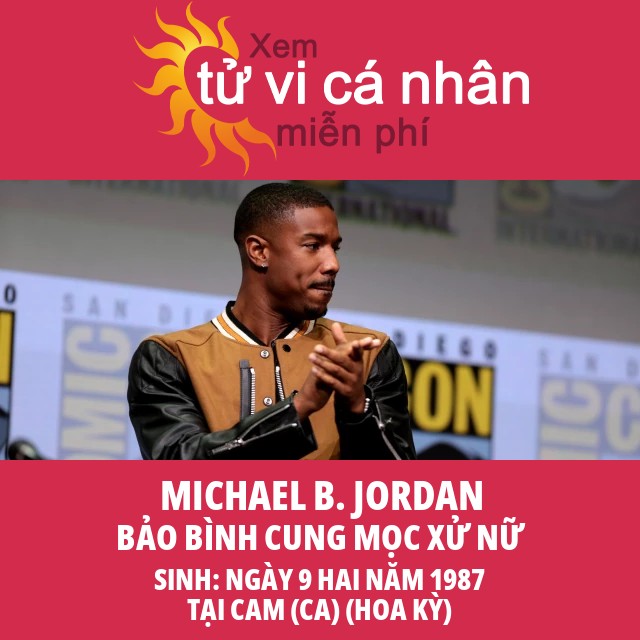 Các đặc điểm cung Bảo Bình của Michael B. Jordan được tiết lộ một cách chi tiết