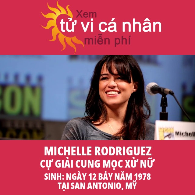 Michelle Rodriguez: Biểu Tượng Của Cự Giải