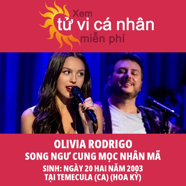 Chân Dung Chiêm Tinh Olivia Rodrigo: Những Hiểu Biết Về Cung Song Ngư