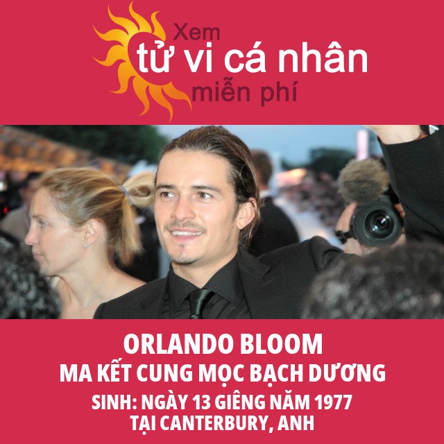 Khám Phá Tử Vi Ma Kết Của Orlando Bloom