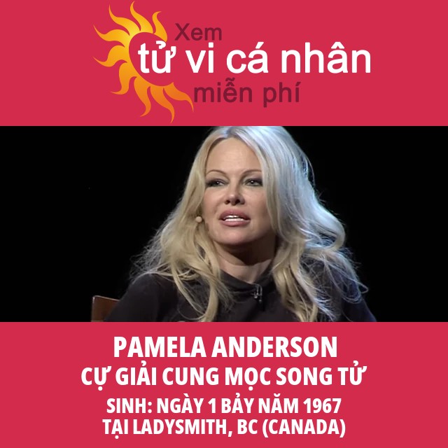 Đặc điểm cung hoàng đạo Cancer của Pamela Anderson được giải thích