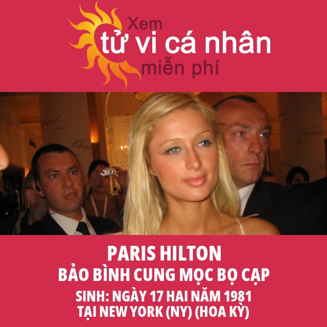 Paris Hilton: Ảnh hưởng của cung Bảo Bình đến sự nổi bật của cô ấy