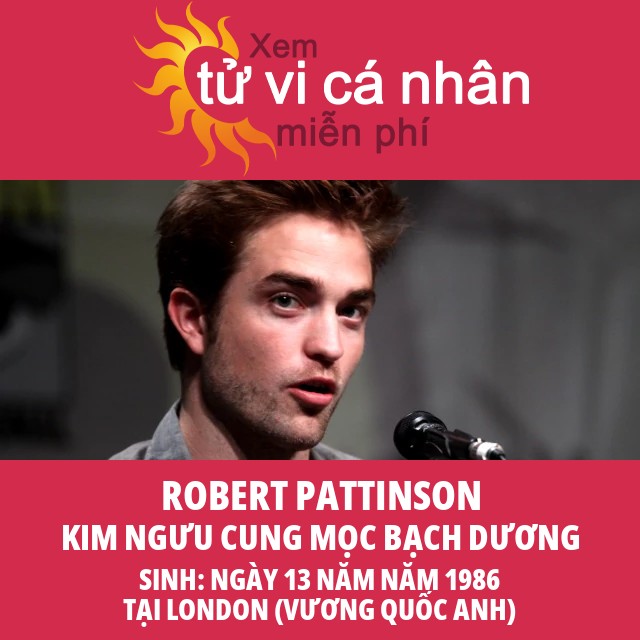 Robert Pattinson: Những Đặc Điểm Nổi Bật Của Cung Kim Ngưu