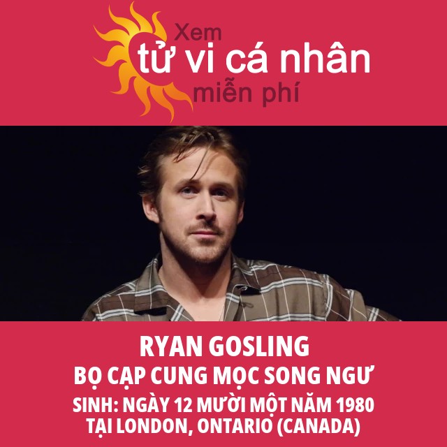 Ryan Gosling: Những Bí Mật Chiêm Tinh Của Cung Bọ Cạp