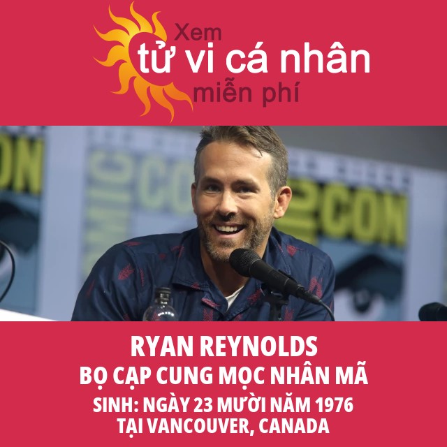 Ryan Reynolds: Những Nhận Định Chiêm Tinh Về Cung Bọ Cạp