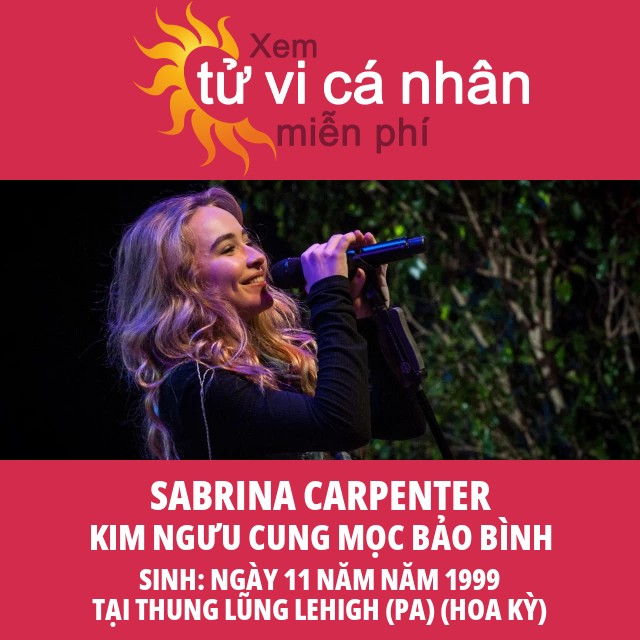 Đặc điểm của cung Kim Ngưu và hiểu biết về chiêm tinh của Sabrina Carpenter