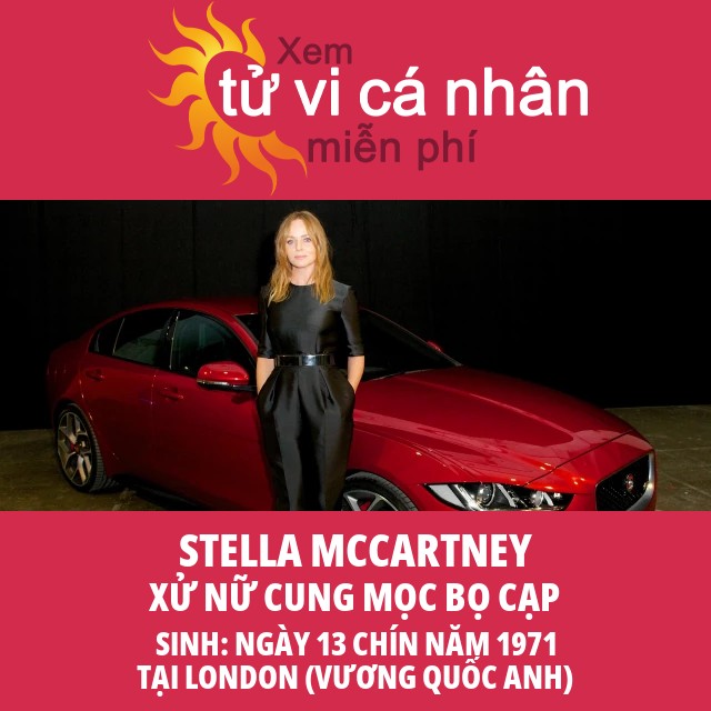 Ảnh hưởng của Stella McCartney trong lĩnh vực thời trang với cung Xử Nữ