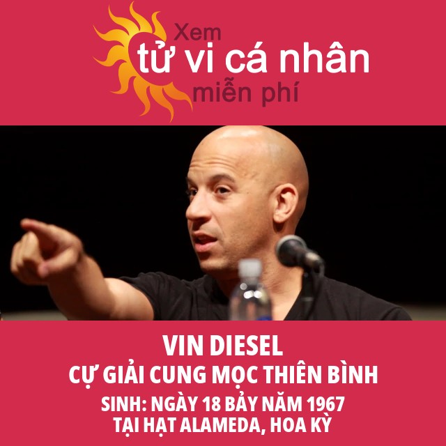 Chân dung chiêm tinh của Vin Diesel: Giải thích những đặc điểm nổi bật của cung Cự Giải